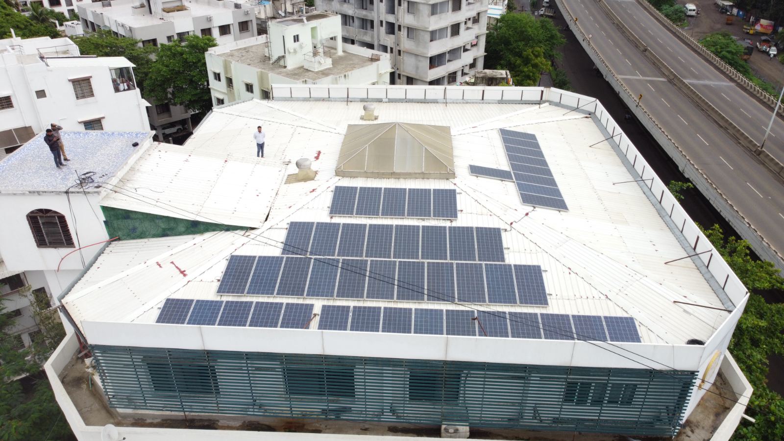 Campus-wide rooftop solar for a medical institute in Nashik